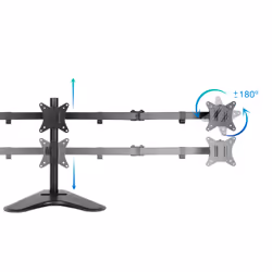 TooQ DB1704TN-B support d'écran plat pour bureau 27" Noir - Vue supplémentaire 4