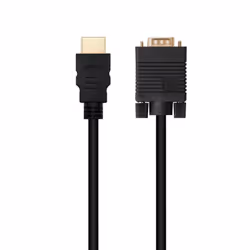 Nanocable 10.15.4348 câble vidéo et adaptateur 1,8 m HDMI Type A (Standard) VGA (D-Sub) Noir