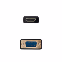Nanocable 10.15.4348 câble vidéo et adaptateur 1,8 m HDMI Type A (Standard) VGA (D-Sub) Noir