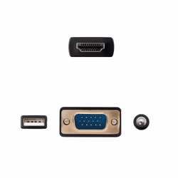 Nanocable 10.15.4350 câble vidéo et adaptateur 1,8 m HDMI Type A (Standard) VGA (D-Sub) + 3.5mm + USB Type-A