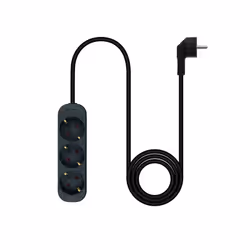 Nanocable 10.38.0003-NS-BK multiprise 1,4 m 3 sortie(s) CA Intérieure Noir