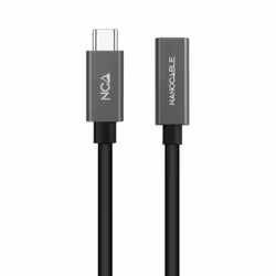 Nanocable 10.01.4401-L150 câble USB 1,5 m USB 3.2 Gen 2x2 USB C Noir