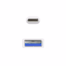 Nanocable 10.01.4001-L150-W câble USB 1,5 m USB 3.2 Gen 2 (3.1 Gen 2) USB C USB A Blanc - Vue supplémentaire 4