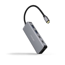 Nanocable 10.16.1006 station d'accueil Avec fil USB 3.2 Gen 1 (3.1 Gen 1) Type-C Gris