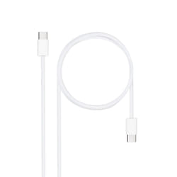 Nanocable 10.01.6002-CO câble USB 2 m USB 2.0 USB C Blanc