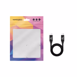 Nanocable 10.01.5001 câble USB 1 m USB4 Gen 3x2 USB C Noir