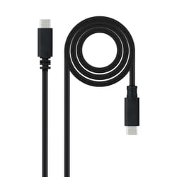 Nanocable 10.01.2301-L150 câble USB 1,5 m USB 2.0 USB C Noir
