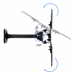 TooQ LP1343TN-B support pour téléviseur 43" Noir