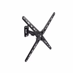 TooQ LP1355TN-B, 75 x 75 mm, 400 x 400 mm, -15 - 5°, -60 - 60°, Acier, Noir