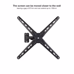TooQ LP1355TN-B support pour téléviseur 55" Noir - Vue supplémentaire 5