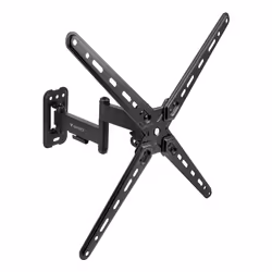 TooQ LP1356TN-B, 75 x 75 mm, 400 x 400 mm, -15 - 5°, -90 - 90°, Acier, Noir