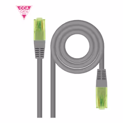 Nanocable 10.20.1403, 3 m, Cat6, U/UTP (UTP), RJ-45, RJ-45, Gris