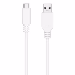 Nanocable 10.01.2102-W câble USB USB 2.0 2 m USB C USB A Blanc