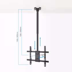TooQ LPCE1175TSLI-XL-B support pour téléviseur 75" Noir - Vue supplémentaire 4