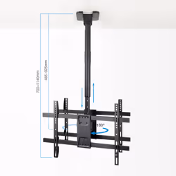 TooQ LPCE2286TSLI-B support pour téléviseur 2,18 m (86") Noir - Vue supplémentaire 4
