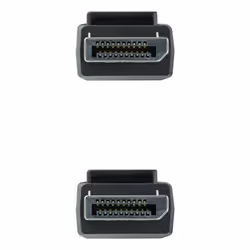 Nanocable 10.15.2600 câble DisplayPort 0,5 m Noir