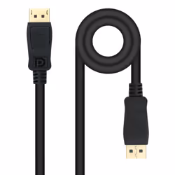 Nanocable 10.15.2601-L150, 1,5 m, DisplayPort, DisplayPort, Mâle, Mâle, 7680 x 4320 pixels