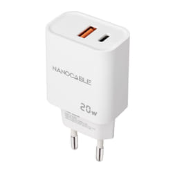 Nanocable 10.10.2007 chargeur d'appareils mobiles Universel Blanc Secteur Charge rapide Intérieure