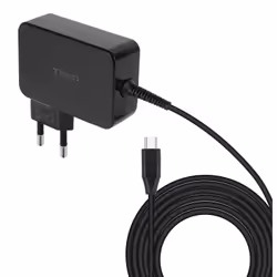 TooQ TQLC-USBCGAN100PD, Intérieure, Secteur, 20 V, 3 A, 1,8 m, Noir
