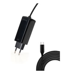 TooQ TQLC-USBCGAN45PD-C chargeur d'appareils mobiles Ordinateur portable, Universel Noir Secteur Intérieure