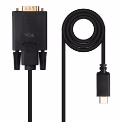 Nanocable 10.15.5202, 1,8 m, USB Type-C, VGA (D-Sub), Mâle, Mâle, Droit