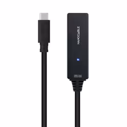 Nanocable 10.01.1311 câble USB USB 3.2 Gen 1 (3.1 Gen 1) 5 m USB C Noir