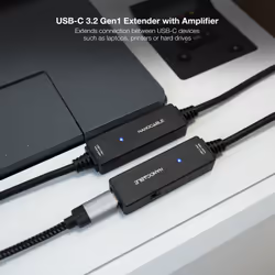 Nanocable 10.01.1312 câble USB USB 3.2 Gen 1 (3.1 Gen 1) 10 m USB C Noir