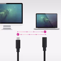 Nanocable 10.01.4501-L150 câble USB USB 3.2 Gen 2x2 1,5 m USB C Noir - Vue supplémentaire 4