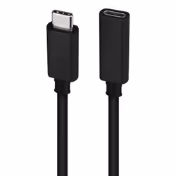 Nanocable 10.01.4502 câble USB USB 3.2 Gen 2x2 2 m USB C Noir