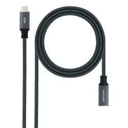 Nanocable 10.01.4500-COMB câble USB USB 3.2 Gen 2x2 0,5 m USB C Noir