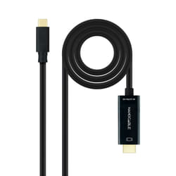 Nanocable 10.15.5105 câble vidéo et adaptateur 5 m USB Type-C HDMI Noir