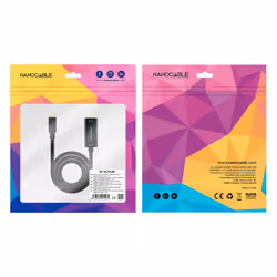 Nanocable 10.15.5135 câble vidéo et adaptateur 5 m USB Type-C HDMI Noir - Vue supplémentaire 5