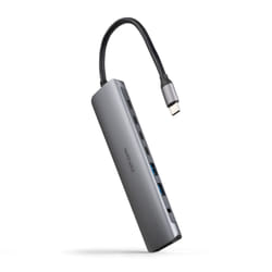 Nanocable 10.16.4608 station d'accueil Avec fil USB 3.2 Gen 1 (3.1 Gen 1) Type-C Gris