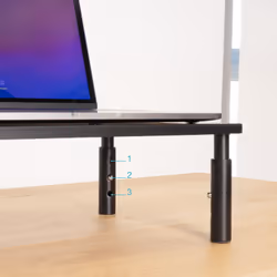 TooQ TQMR081 support d'écran plat pour bureau Noir - Vue supplémentaire 5