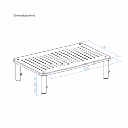 TooQ TQMR081 support d'écran plat pour bureau Noir - Vue supplémentaire 6