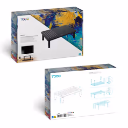 TooQ TQMR081 support d'écran plat pour bureau Noir - Vue supplémentaire 7