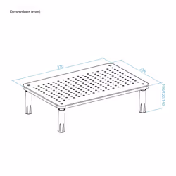 TooQ TQMR086 support d'écran plat pour bureau Noir - Vue supplémentaire 6