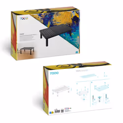TooQ TQMR086 support d'écran plat pour bureau Noir - Vue supplémentaire 7
