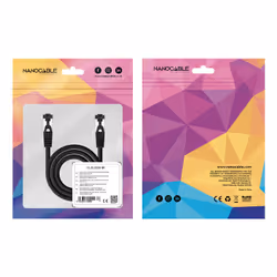 Nanocable 10.20.2003-BK câble de réseau Noir 3 m Cat8.1 S/FTP (S-STP) - Vue supplémentaire 5