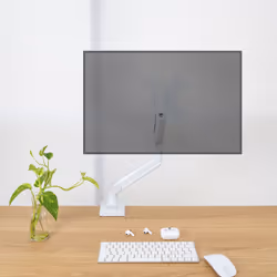 TooQ DB1334TNR-W support d'écran plat pour bureau 86,4 cm (34") Blanc - Vue supplémentaire 3