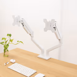 TooQ DB1434TNR-W support d'écran plat pour bureau 86,4 cm (34") Blanc - Vue supplémentaire 2