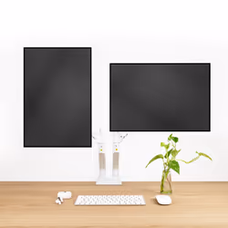 TooQ DB1434TNR-W support d'écran plat pour bureau 86,4 cm (34") Blanc - Vue supplémentaire 6