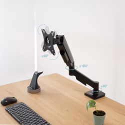 TooQ DB1733TNR-B support d'écran plat pour bureau 81,3 cm (32") Noir - Vue supplémentaire 6
