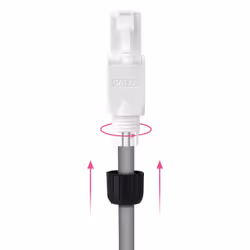 Nanocable 10.21.0601 connecteur de fils RJ-45 Blanc - Vue supplémentaire 2