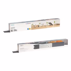 TooQ TQLRS0036-AL Support de livres Supports de Laptop Argent 43,9 cm (17.3") - Vue supplémentaire 6