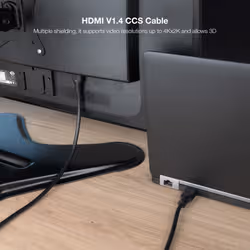 Nanocable Câble HDMI V1.4 CCS, A/M-A/M, 2m - Vue supplémentaire 5