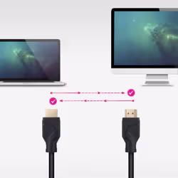 Nanocable 10.15.8302 câble HDMI 2 m HDMI Type A (Standard) Noir - Vue supplémentaire 5