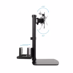 TooQ DB1128TN-B support d'écran plat pour bureau 68,6 cm (27") Noir - Vue supplémentaire 3