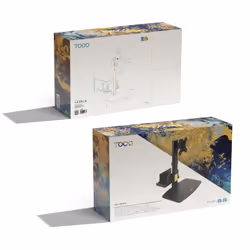 TooQ DB1128TN-B support d'écran plat pour bureau 68,6 cm (27") Noir - Vue supplémentaire 8