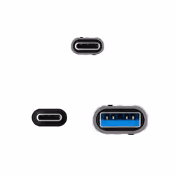 Nanocable Câble USB 3.2 Gen2X2 20Gbps 5A/100W, USB-C+USB-A/M vers USB-C/M, 1m - Vue supplémentaire 3